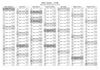 Small Full Calendar Preview